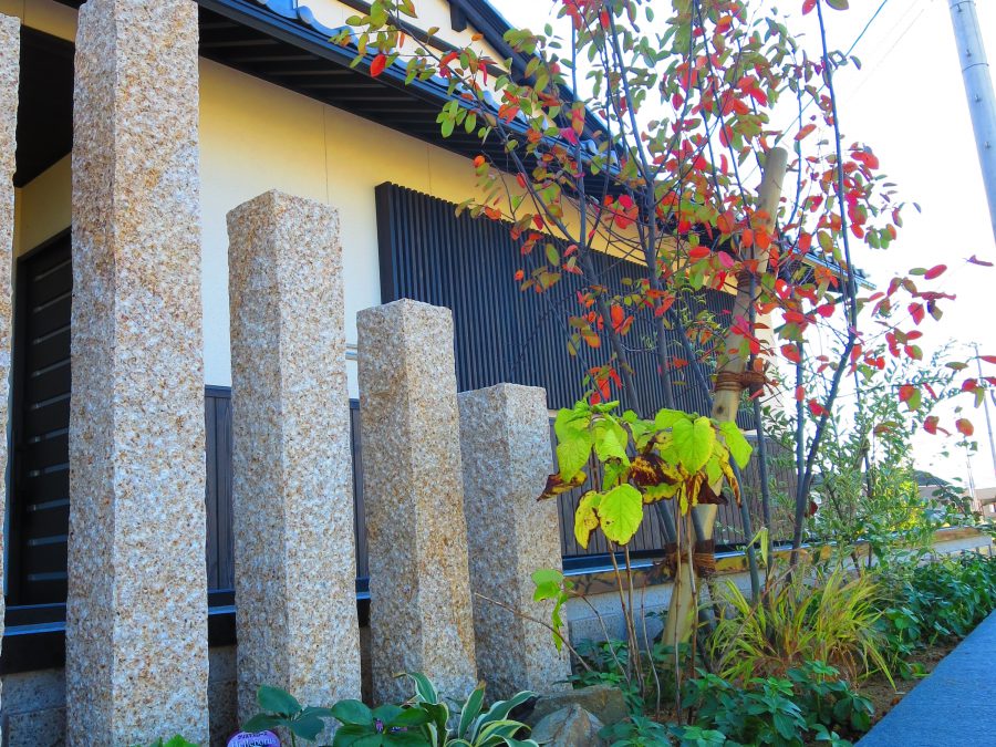 石と緑の和庭　福井市Ｓ様邸